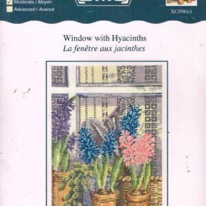 OPRUIMING DMC BORDUURPAKKET, WINDOW WITH HYACINTHS XC0984A