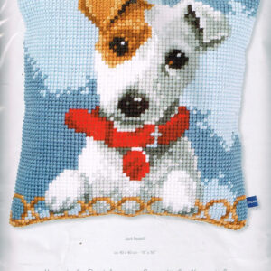 VERVACO BORDUURPAKKET KUSSEN, JACK RUSSELL 247