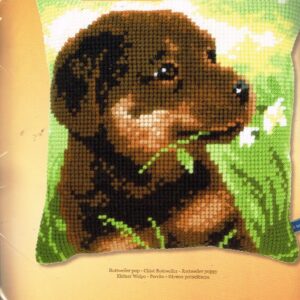 VERVACO BORDUURPAKKET KUSSEN, ROTTWEILER PUP