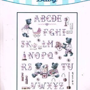 AANBIEDING DMC BORDUURPAKKET, FUNNY BEARS ABC BK 856 laatste