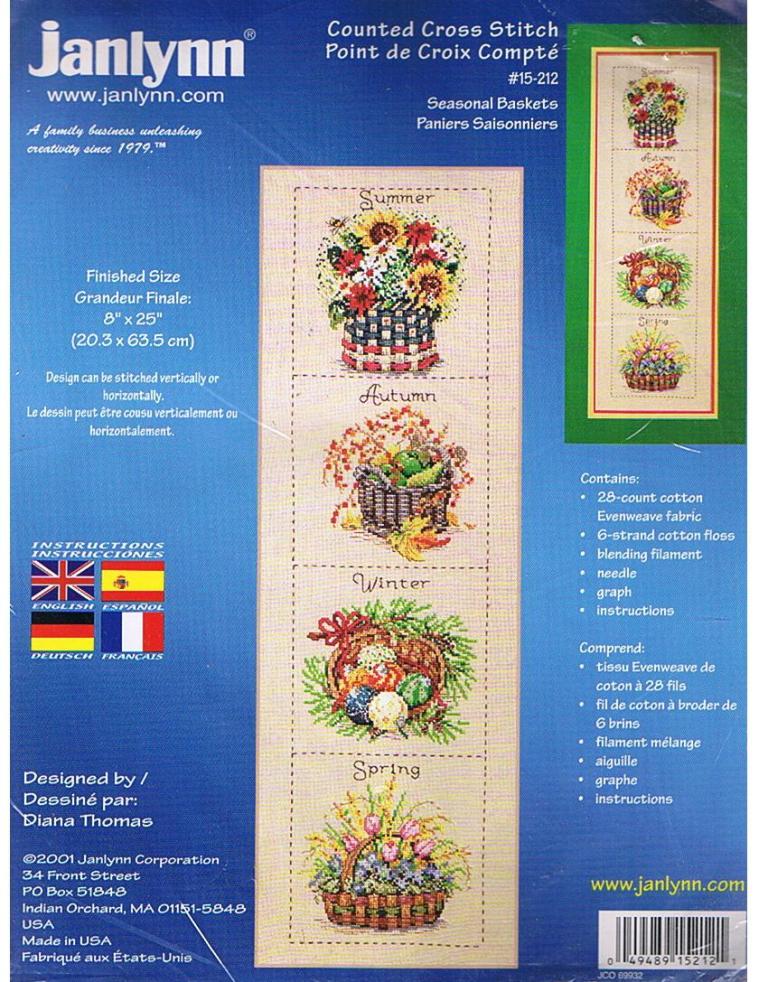 JANLYNN GROOT BORDUURPAKKET, SEASONAL BASKETS