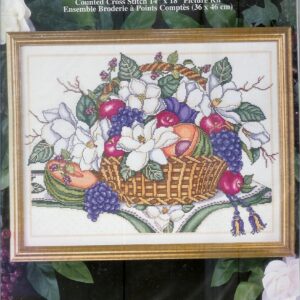 DESIGN WORKS GROOT BORDUURPAKKET, MAND met BLOEMEN 9703