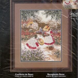 BUCILLA BORDUURPAKKET , PICKING FLOWERS