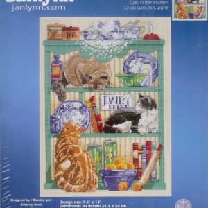 JANLYNN BORDUURPAKKET, CATS IN THE KITCHEN