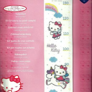 AANBIEDING HELLO KITTY BORDUURPAKKET GROEIMETER REGENBOOG