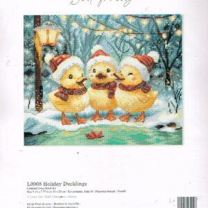 LETISTITCH BORDUURPAKKET, HOLIDAY DUCKLINGS 9968