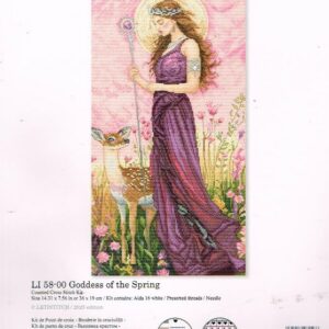 SALE LETISTITCH BIJZONDER BORDUURPAKKET, GODDESS OF THE SPRING 58-00