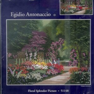 SALE CANDAMAR DESIGNS  BORDUURPAKKET ,FLORAL SPLENDOR PICTURE