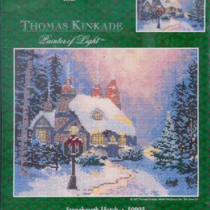 CANDAMAR DESIGNS BORDUURPAKKET , THOMAS KINKADE , STONEHEARTH HUTCH