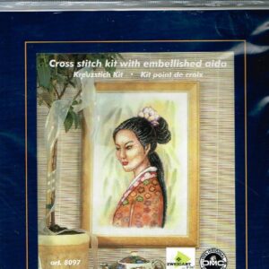 ORCHIDEA VOORBEDRUKT GROOT BORDUURPAKKET, GEISHA 8097