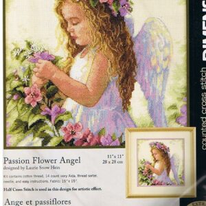 DIMENSIONS BORDUURPAKKET, PASSION FLOWER ANGEL