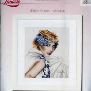 LANARTE BORDUURPAKKET, SARA MOON - SMILE 35128